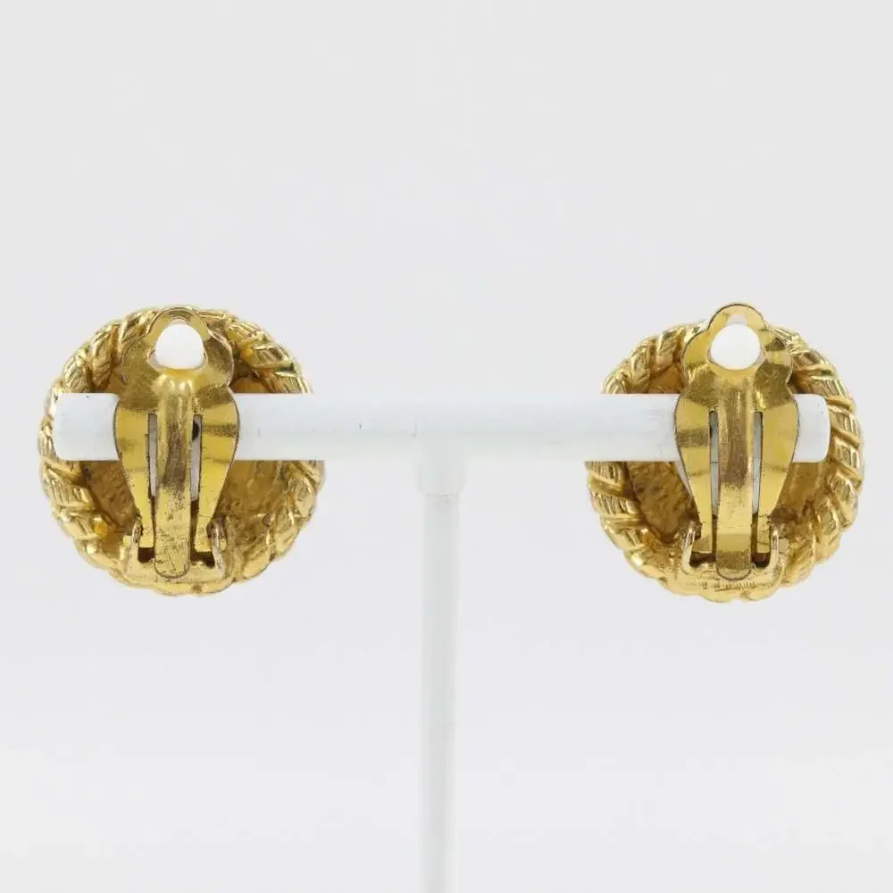 CHANEL Gold Earrings